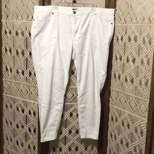 F21 White Jeans